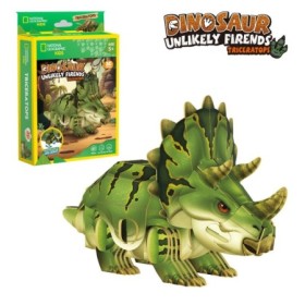 Cubic Fun - National Geographic Dinozauri Puzzle 3D Triceratops 61 piese Cubic Fun - 1